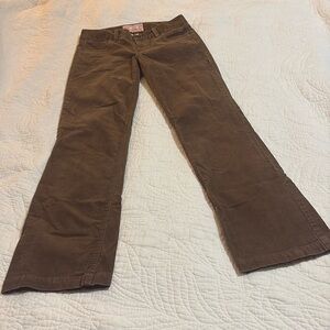 J. Crew Women's Brown Corduroy Pants
